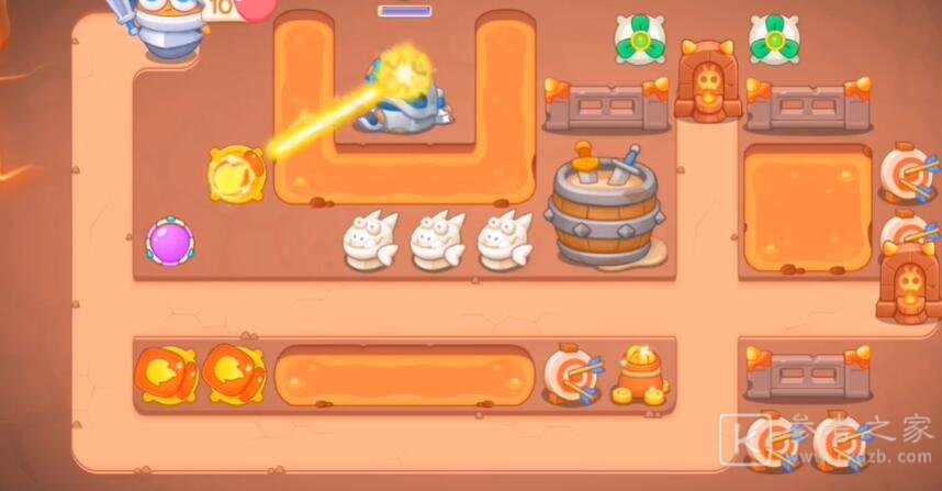 保卫萝卜4饿龙传说第15关满星攻略
