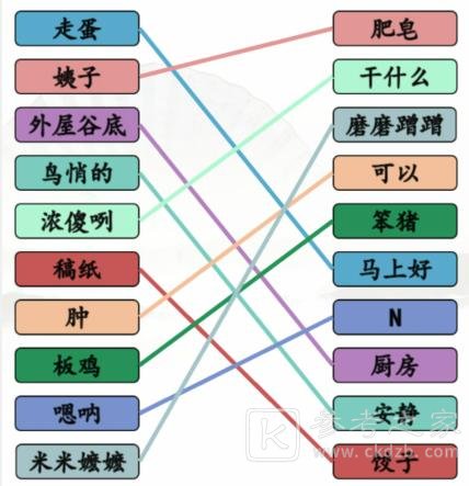 《汉字找茬王》方言大比拼完成连线通关攻略