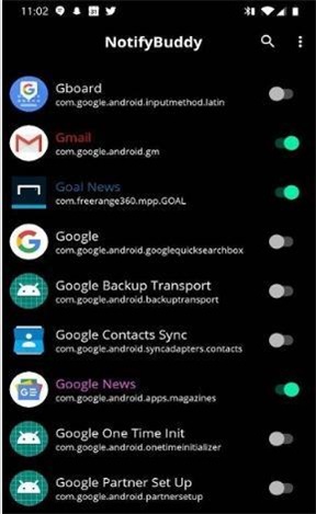 LED通知灯模拟截图
