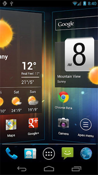 Apex Launcher截图