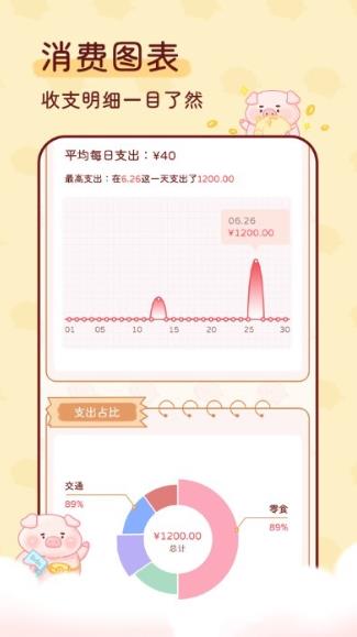 嘟嘟记账手账截图