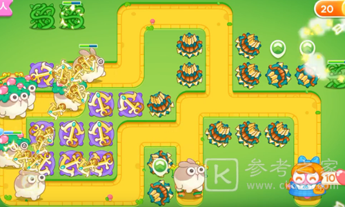 保卫萝卜4绿野奇缘第11关攻略