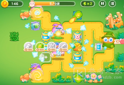 保卫萝卜4绿野奇缘第22关攻略