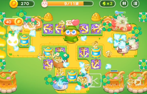 保卫萝卜4绿野奇缘第23关攻略