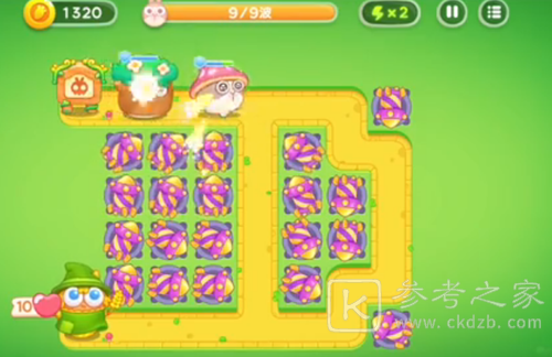 保卫萝卜4绿野奇缘第39关攻略