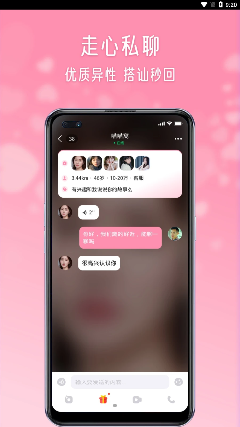 伴岛聊天截图