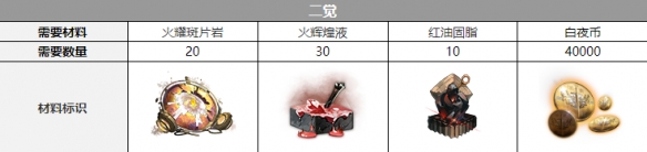 白夜极光雷吉娜觉醒材料一览