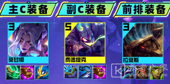 金铲铲之战超英莫甘娜阵容玩法攻略