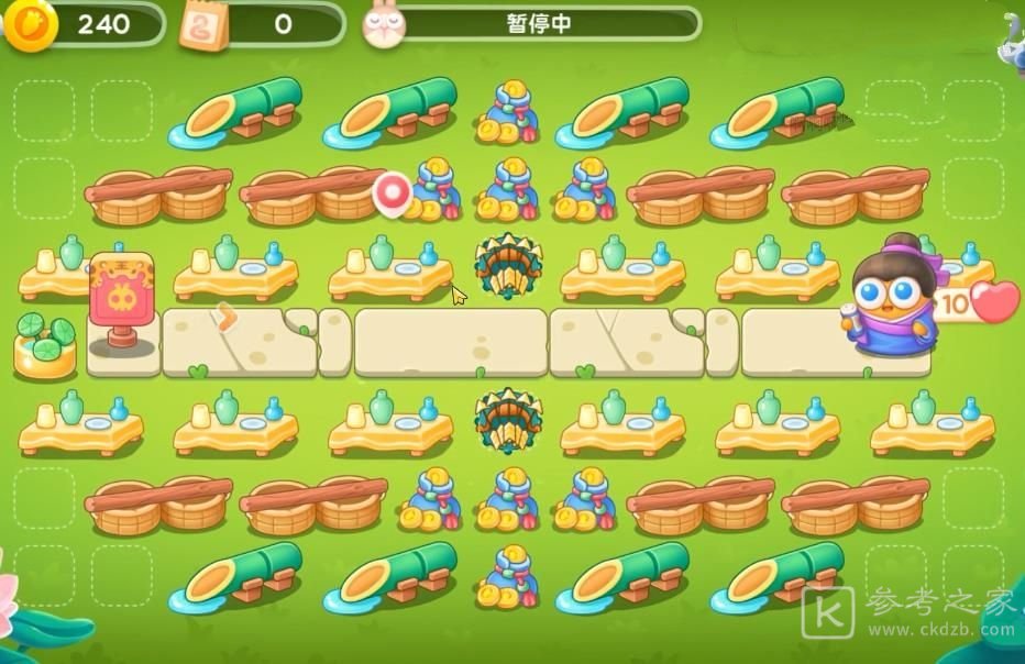保卫萝卜4夏日垂钓第10关通关攻略