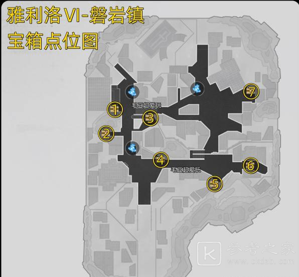 《崩坏:星穹铁道》磐岩镇战利品位置大全