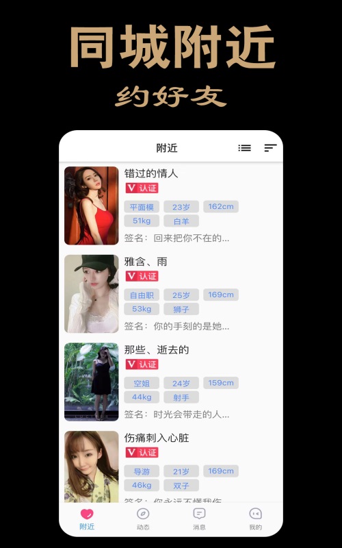 伊人交友聊天截图