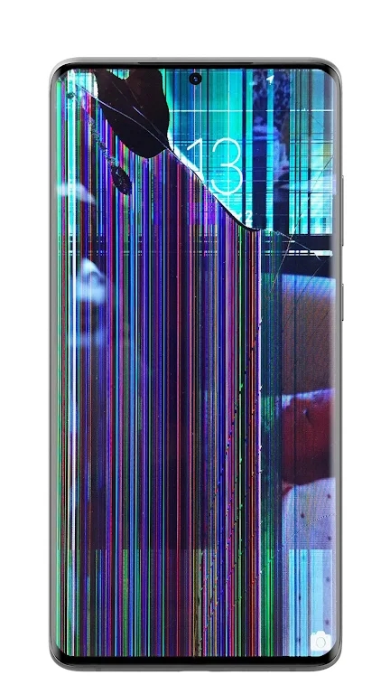 碎屏恶作剧壁纸截图