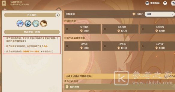原神铸境研炼四通关攻略
