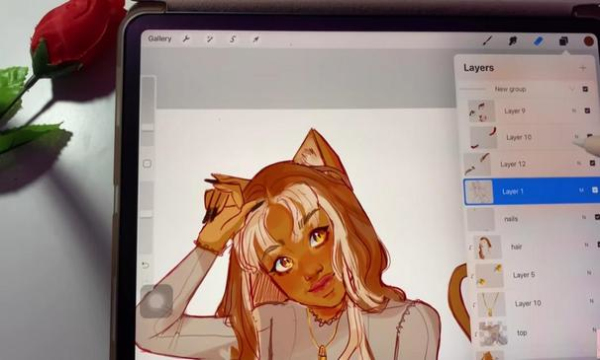 procreate绘画2023截图