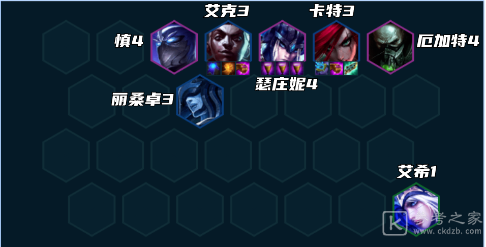 金铲铲之战S9极地艾克阵容攻略