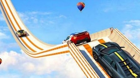 GT汽车空中特技截图
