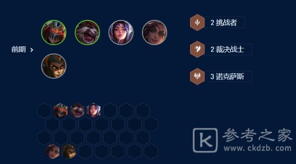 金铲铲之战诺克双C阵容玩法攻略