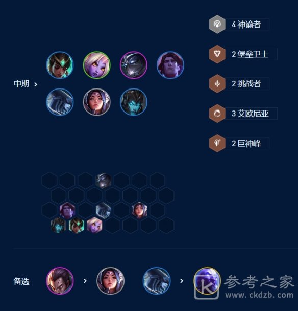 金铲铲之战圣杯神谕卡莎玩法攻略