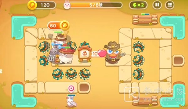 保卫萝卜4波仔很忙第2关满星攻略