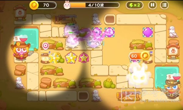 保卫萝卜4波仔很忙第8关满星攻略