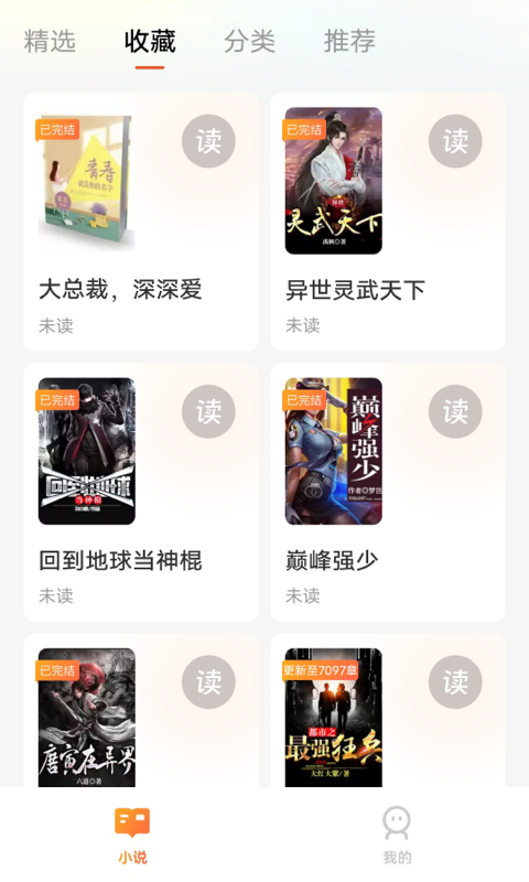 阅吟小说截图