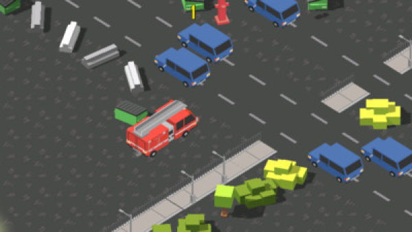 小车交通赛截图