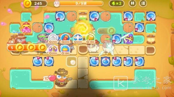 保卫萝卜4波仔很忙第27关满星攻略