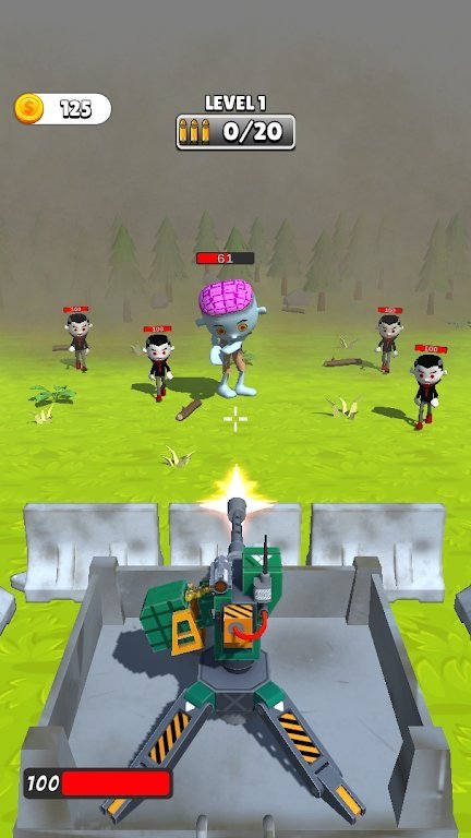 子弹黑洞僵尸防御截图