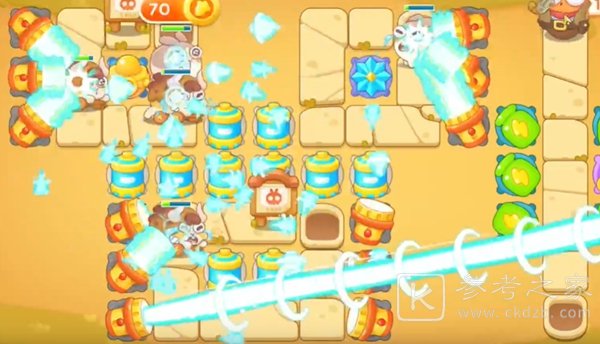 保卫萝卜4波仔很忙第57关满星通关攻略