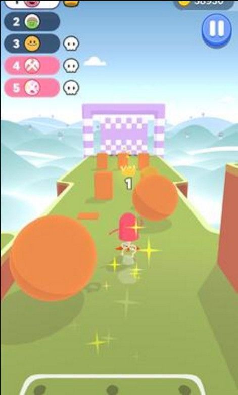 蠢蠢的跑法截图