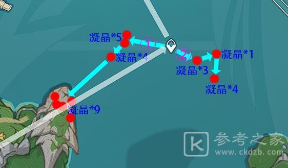 原神萃凝晶位置分享