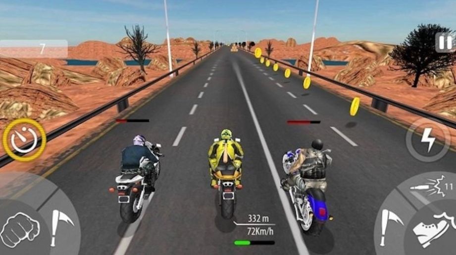 公路摩托真实模拟3D截图