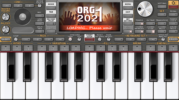 ORG2021电子琴手机截图