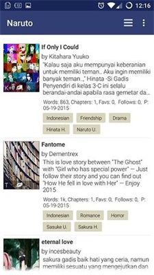 fanfiction安卓版截图