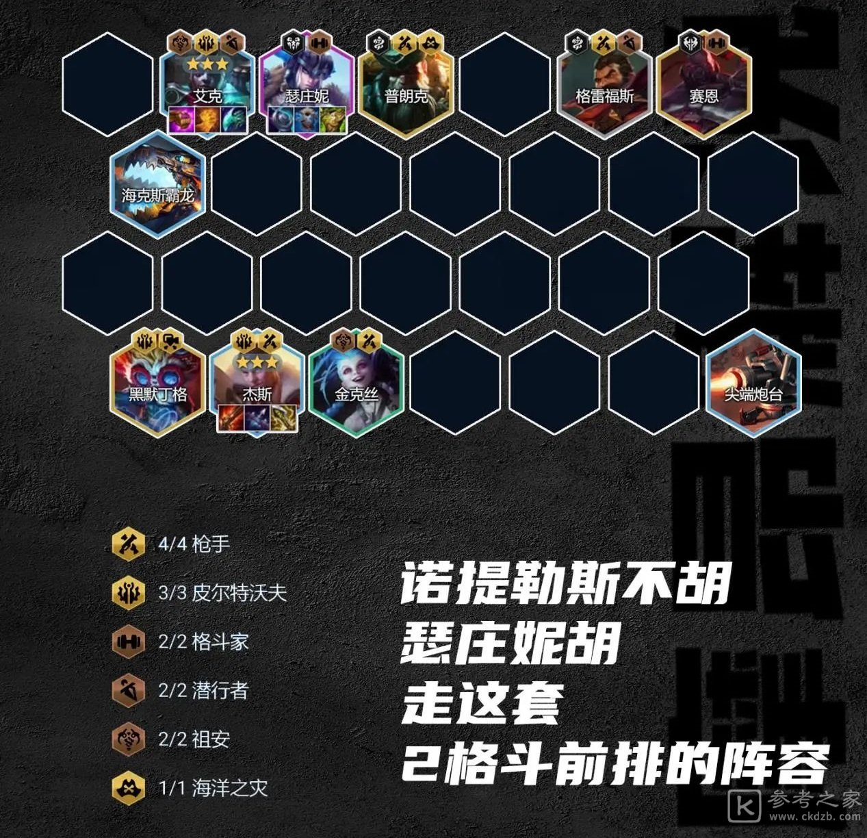 金铲铲之战S9.5皮城杰斯如何玩