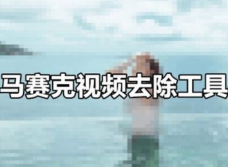 马赛克去除工具怎么用 马赛克去除工具使用教程