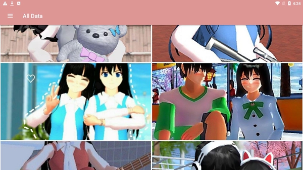 樱花学校墙纸截图