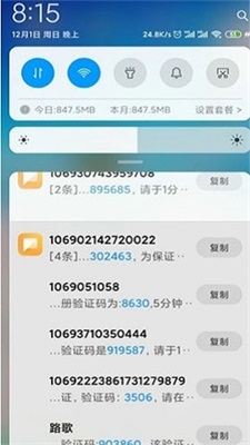 一秒100条短信压力测试app截图