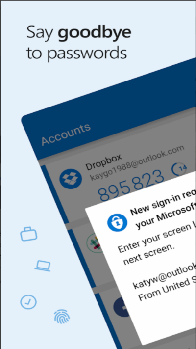 microsoft authenticator截图