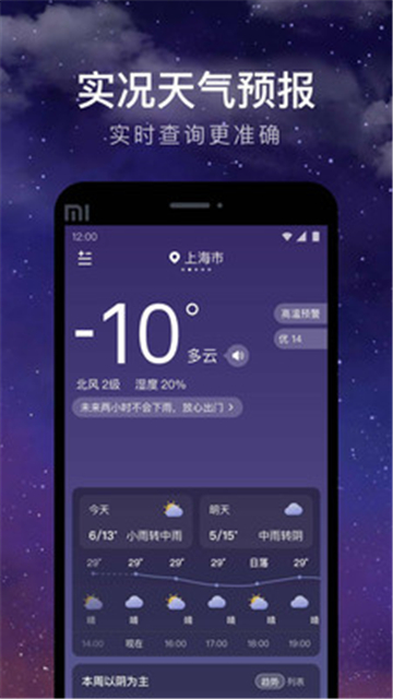 小岛天气截图