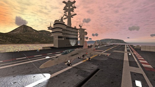 F18模拟起降截图
