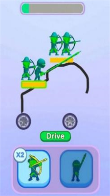 画军队战车截图