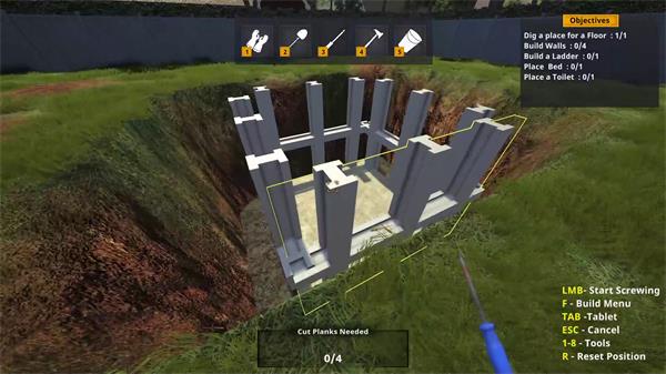 避难所建造模拟截图