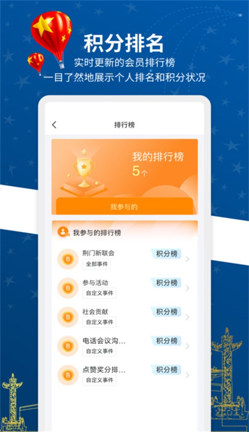 新联会积分制截图
