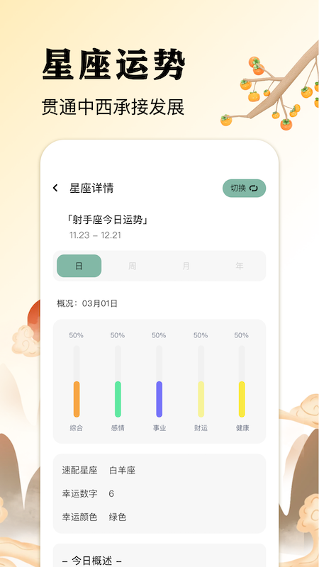 万日历截图