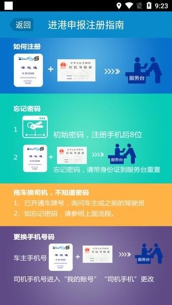 盐田进港申报截图