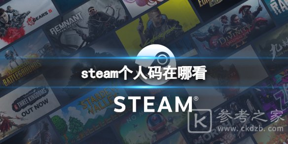 steam个人代码在哪里 steam个人代码查看位置介绍