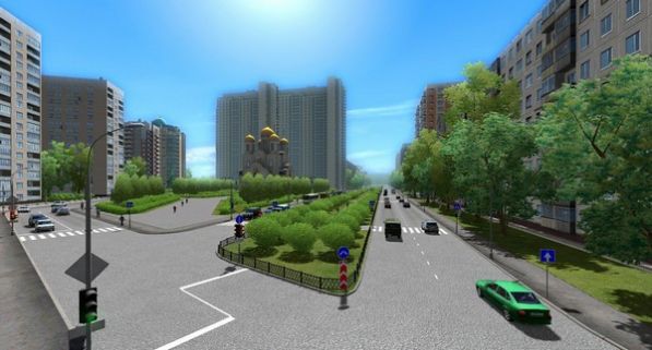 城市车驾驶截图