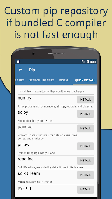 pydroid3截图