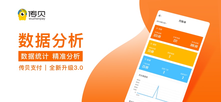 传贝收银截图